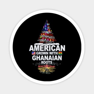 Christmas Tree  American Grown With Ghanaian Roots - Gift for Ghanaian From Ghana Magnet